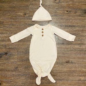 Knotted Baby Gown